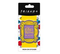 FRIENDS - Parches Termoadhesivos Diseño Bordado I´d Rather Be Watching (Talla Única) (Amarillo, Morado)