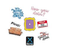 Pyramid International, Set de 18 imanes redondos sintéticos animados de Friends (How You Doing')