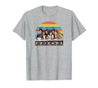 Friends Soda Fountain Camiseta, Hombre, Gris Jaspeado, S