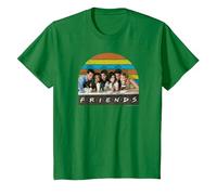 Friends Soda Fountain Camiseta, Niños, Verde Kelly, 10 años