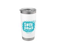Friends. Soft Paws Vaso térmico de acero inoxidable de doble pared