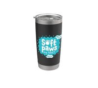 Friends. Soft Paws Vaso térmico de acero inoxidable de doble pared