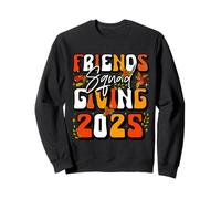 Friends Squad Giving 2025 Fall Autumn Thankful Thanksgiving Sudadera
