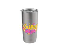 Friends. Super Mum Vaso térmico de acero inoxidable de doble pared