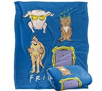 Friends Symbols Officially Licensed Silky Touch Super Soft Throw Blanket 152 x 127 cm