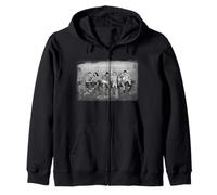 Friends TV Show Almuerzo en la Cima de un Rascacielos NYC Vintage Fan 90s Sudadera con Capucha