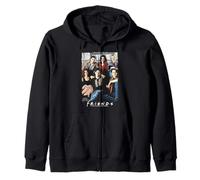 Friends TV Show Foto del Reparto Vintage 90s Fan Retro Geek Sitcom Sudadera con Capucha