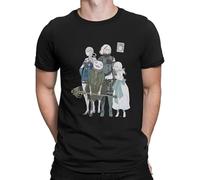 Friends Unique Tshirt Nier Replicant Automata Game Design Graphic T Shirt Short Sleeve Black