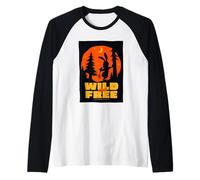 Friends. Wild and Free Camiseta Manga Raglan