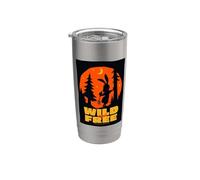 Friends. Wild and Free Vaso térmico de acero inoxidable de doble pared