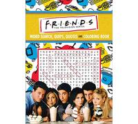 Friends Word Search, Quips, Quotes, and Coloring Book (Coloring Book & Word Search)