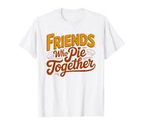 Friendsgiving Pastel Acción De Gracias Entre Amigos Amante Camiseta