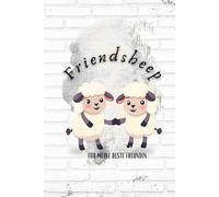 Friendsheep - Für meine beste Freundin | Notizbuch für Mädchen 6-9 Jahre | Süßes Freundschaft Geschenk | Hardcover 6 x 9 Zoll, 120 linierte Seiten