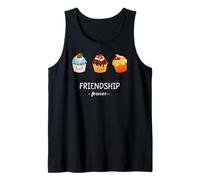 Friendship Forever Cupcakes, Birthday Cakes, Funny Cupcakes Camiseta sin Mangas