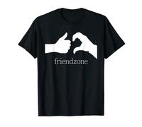 Friendzone Heart Hand & Thank You For Being A Friend Camiseta