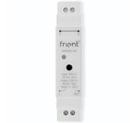 frient Smart DIN Relay de Frient | Interruptor de encendido/apagado remoto | Funcionalidad de medición de potencia integrada | Carga continua a 16 A | Zigbee | Funciona con Homey y SmartThings