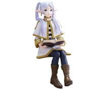 Frieren más allá del Final del Viaje Anime Figura Frieren Figura PVC Estatua Frieren posición sentada Figura Escritorio × Decorar Colecciones