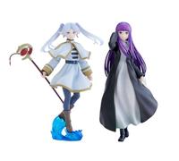 Frieren: más allá del Final del Viaje Anime Figura Frieren Helecho Figura de pie Pose PVC Estatua Modelo Adornos de Escritorio