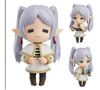 Frieren más allá del Final del Viaje Figura Frieren Figura de acción móvil con Accesorios Linda Mini Estatua Modelo de PVC Escritorio × Decorar Colecciones