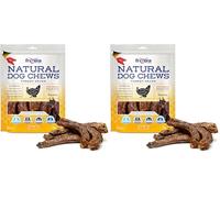 Frigera Cuellos De Pavo 250g - Snacks Naturales para Perros, Ricos En Proteínas, Sin Gluten Y Sin Cereales (Paquete de 2)
