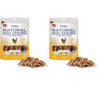 Frigera Patas De Pollo 250g - Snacks Naturales para Perros Sin Aditivos, Sin Gluten Y Sin Cereales, Apoya Una Digestión Saludable Y El Cuidado De Las Articulaciones (Paquete de 2)