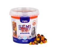Frigera Semi-Moist Soft Treats Mini Corazones Mix (3) 500g - Snacks Blandas para Perros, Deliciosa Recompensa para el Entrenamiento y Entre Comidas, Producido en Bélgica