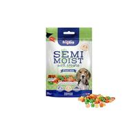 Frigera Semi-Moist Soft Treats Sin Gluten Mezcla de Frutas 165g - Snacks Blandas para Perros, Deliciosa Recompensa para el Entrenamiento y Entre Comidas, Producido en Bélgica