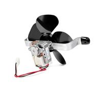 FrigeSwift 97012248 - Motor de ventilador de escape con hoja de ventilador | Repuesto de motor de ventilador de campana extractora de 2 velocidades, compatible con unidades de ventilación Broan Nutone