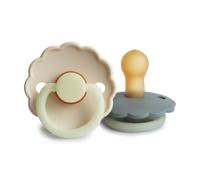 Frigg Chupete Silicona Nocturno 0-6 M Cream French Gray 2 uds