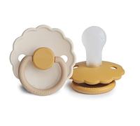 Frigg Chupetes Silicona Daisy Chamomile/Honey +0m 2 uds