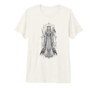 Frigg Diosa Nórdica Cuervo Runa Reina de la Mitología Asgard Camiseta Premium