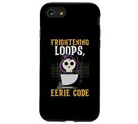 Frightening Loops Código espeluznante Programador espeluznante Halloween Carcasa para iPhone SE (2020) / 7 / 8