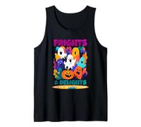 Frights and Delights Await at The Party Tonight Camiseta sin Mangas