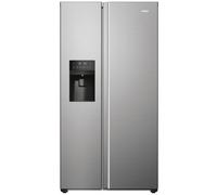 Haier SBS 90 Serie 5 HSR5918DIMP nevera puerta lado a lado Independiente 511 L D Platino, Acero inoxidable