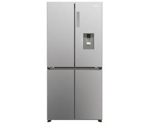 Frigo Americano 182cm 84cm HAIER 34005268 HCR3818EWMM 463L Inox Clase E Dispensador agua con depósito