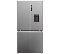 Haier Cube 90 Serie 5 HCR5919EHMP nevera puerta lado a lado Independiente 525 L E Platino, Acero inoxidable