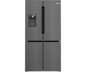 Frigo Americano No Frost 183cm 91cm BOSCH KFI96AXEA 574L Acero antihuellas Clase E Dispensador hielo + agua (depósito)