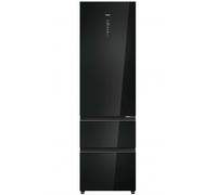 Frigo combi HAIER HTW7620DNGB Cristal
