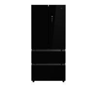 Frigo Combi No Frost Cristal negro TEKA RFD 77825 190cm x 83cm Clase E French Door
