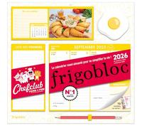 Frigobloc Chefclub Food is fun: De septembre 2025 à décembre 2026, avec 1 crayon