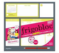 Frigobloc: Le calendrier maxi-aimanté pour se simplifier la vie ! De septembre 2026 à décembre 2027, avec 1 crayon
