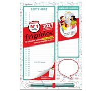 Frigobloc - Le calendrier mensuel maxi-aimanté pour se simplifier la vie !: De septembre 2026 à décembre 2027 - Avec 1 stylo 4 couleurs