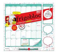 Frigobloc mensuel A chacun sa couleur !: Le calendrier mensuel maxi-aimanté pour se simplifier la vie ! Avec 1 stylo 4 couleurs