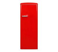 Frigorífico 1 puerta Exquisit RKS325-V-H-160E rot - 225 L, Rojo, 41 dB