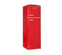 Frigorífico 2 puertas - estilo retro / vintage - frigelux rfdp246rr rojo / red