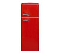 Frigorífico 2 Puertas Exquisit RKGC270-45-H-160E - Rojo, 206 L, Clase E