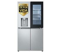 Frigorífico American Combi InstaView ™, Clasificación E, 638 L, Acero texturizado antihuellas - GMG960MBEE.LGFLXCR | LG ES