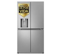 Frigorífico American Combi | LG GMF961PY3E InstaView™, Clasificación E, 646 L, Inox antihuellas - GMF961PY3E