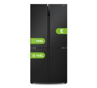 Frigorífico Americano Aspes A418800ENFIDDX No Frost 183 cm 436 L E Dark Inox