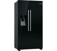 Frigorífico Americano Bosch KAD93ABEP No Frost 178cm 562L E Negro Vidrio Dispensador de Hielo